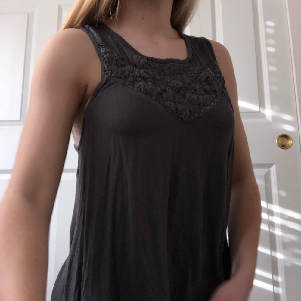 Gray Tank Top
